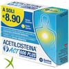 F&F Acetilcisteina Act 600 Plus 12 Bustine Effervescenti Agrumi
