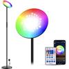 BEL AIR HOME - Lampada da terra 24W RGB LED + CTT SMART con APP MAGIC HOME per Amazon Alexa e Google Assistant