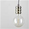 Licht-Erlebnisse loft vintage lampada a sospensione - Montatura in ottone/per lampadine a Vintage/E27 fino a 40 Watt/grande lampadario lampada a sospensione per interni cucina soggiorno corridoio