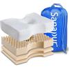 Sanapur Cuscino Original 4.0 - versione Clima - Cuscino ortopedico per il sonno laterale Made in Germany con lattice Talalay/schiuma morbida