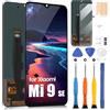 ARSSLY LCD Schermo per Xiaomi Mi 9 SE Display per Xiaomi Mi 9 SE M1903F2G 5,97 Touch Screen Digitizer Full Assembly con Riparazione Kit (Nero,Non per Mi 9)