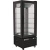 FORCAR Frigo Vetrina Espositiva Black - Gelateria e Pasticceria LSC65LB - Capacità lt 431