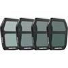 Freewell Air 3S Split ND Filter 4-Pack con ND8/ND16, ND16/ND32, ND32/ND64, ND64/ND128 per un'esposizione equilibrata in condizioni di luce mutevole.
