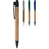 Bullet Penna ecologica in bamboo con refill nero Borneo personalizzate o neutre