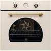 Electrolux FR 65 S Serie Rustico Forno Elettrico da Incasso Ventilato Multifunzione con Grill Funzione Pizza / Aqua Cleaning / Smalto Clear'n Clean 60 cm Classe A colore Sabbia