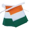 AZ FLAG Ghirlanda 12 Metri 20 Bandiere Costa D'Avorio 45x30cm - Bandiera IVORIANA 30 x 45 cm - Festone BANDIERINE