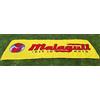 Malaguti Bandiera Tessuto 3m x 1m Logo Malaguti Motociclismo Col.giallo/rosso