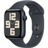 Apple Watch SE GPS 44mm Cassa Alluminio Mezzanotte con Mezzanotte Sport Band S/M