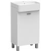 COLAVENE - MINI LAVABI lavabo 45x35 + mobile dx - TMI4535BM