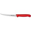 Sanelli Ambrogio S301.015R Ambrogio Sanelli-Supra Coltello Disosso Curvo. Manico Ergonomico in Polipropilene, Colore: Rosso. Lama: Curva, in Acciao Nitro-B Inox all'azoto. Cm: 15, Stainless Steel