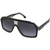 Carrera Carrera 1053/S 08A/9O | Occhiali da Sole Graduati o Non Graduati | Prova Online | Plastica | Quadrati | Nero | Adrialenti