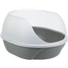 Trixie Lettiera Cassetta Igienica Toilette Aperta per Gatti Simao Grigio 48 x 30 x 58 cm