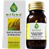ERBEX Srl Erbex - Olio di Fegato di Merluzzo 60 Capsule da 27mg, Integratore con EPA, DHA, Vitamina A e D per il Sistema Immunitario e la Salute Oculare