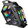 GielleService CASE MARS Controller Gaming Chroma ARGB MC61 Misura mm 540x234x500 Illuminazione RGB indirizzabile + 39 Modalità Luce
