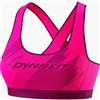 Dynafit Alpine Graphic Bra W Pink - Top Sportivo
