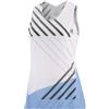 Salomon Sense Aero Tank White/Provence - Canotta Running Donna