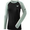 Dynafit Alpine Pro W L/S Tee Black Out / Adelite - Maglia Donna Running