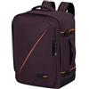 American Tourister Take2Cabin - EasyJet Cabin Bag 36 x 20 x 45 cm, 38 L, 0,70 kg, bagaglio a mano, zaino per aereo M Underrseater, viola (prugna scura)