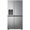 LG PRONTA CONSEGNA - LG Frigorifero side by side a libera installazione GSLV51PZXM finitura inox da 91 cm