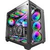 GielleService CASE MARS Gaming MCV3 E-ATX Custodia per PC Taglia XXL Doppia Finestra in Vetro Temperato Capacità Espansa XXL