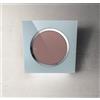 ELICA Cappa da Parete, Linea OM AIR VINTAGE/F/75, 75 cm, Classe Energetica A, Vetro Azzurro + Vetro Rosato - PRF0100138