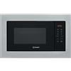 INDESIT Microonde ad Incasso, Estetica Base, Capacità 25 Lt, Acciaio inox - MWI125GX