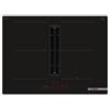 BOSCH Piano Cottura a Induzione con Cappa Integrata, Serie 6, 70 cm, 2 Zone Cottura, Classe Energetica B, Vetroceramica Nero - PVQ711H26E