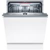 BOSCH Lavastoviglie a Scomparsa Totale, Serie 4, 60 cm, 14 Coperti, Classe Energetica C, Acciaio Inox - SMH4ECX10E