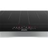 SIEMENS, Piano Cottura a Induzione, Serie iQ500, 60 cm, 2 zone CombiInduction, Vetroceramica Nero - ED675FQC5E - ULTIMI PEZZI
