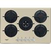 HOTPOINT ARISTON HOTPOINT Piano Cottura a Gas, 5 Fuochi, 73 cm, Champagne - HAGD 72S/CH