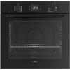 ELLECI Forno Elettrico Multifunzione, Linea Urban, 60 cm, Capacità 80 lt, Classe Energetica A, Nero - FVUR601BKNB