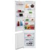 BEKO Frigorifero Combinato ad Incasso, h 193 cm, Capacità 298 Lt, Cerniere a SX, Classe Energetica E, Bianco - BCSA306E4SFNLH