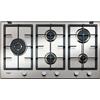 WHIRLPOOL Piano Cottura a Gas, 86 cm, 5 Fuochi, Acciaio Inox iXelium - GMAL9522/IXL