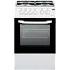 BEKO Cucina 50 x 50, 4 Fuochi a Gas + Forno Elettrico, Classe Energetica A, Bianco - CSS42014FW