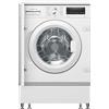 BOSCH Lavatrice ad Incasso, Serie 8, Centrifuga fino a 1400 giri, Capacità 8 Kg,Classe Energetica C, Bianco - WIW28542EU