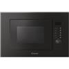 CANDY Microonde con Grill ad Incasso, Linea FRAMELESS, h 39 cm, Capacità 20 Lt, Vetro Nero - MIC20GDFN - FUORI PRODUZIONE