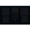 WHIRLPOOL Piano Cottura a Induzione, 83 cm, 4 Zone Cottura, Vetroceramica Nero - WVH92KFKIT/1