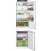BOSCH Frigorifero Combinato ad Incasso, Serie 4, h 177 cm, Capacità 267 Lt, Classe Energetica E, Bianco - KIV86VSE0