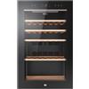 HAIER Cantina Vino 1 Temperatura, Serie 5, h 82 cm, Capacità 49 Bottiglie, Classe Energetica F, Nero - HWS49GA