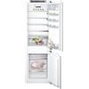 SIEMENS Frigorifero Combinato ad Incasso, Serie iQ500, h 177 cm, Capacità 254 Lt, Classe Energetica F, Bianco - KI86NADF0