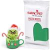 SARACINO We love pastry Saracino Pasta di Zucchero Model Verde per Modellaggio da 250 g senza Glutine Made in Italy