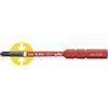 Wiha 34589 - Punta slimPunta electric 2831 slimPunta electric SL/PZ1 x 75 mm Cod. 2831141, Nero