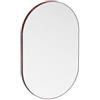 COLAVENE - Specchio ovale con fascia in metallo 40x2xh60 - 330239