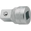 Hazet 8858-1 Adattatore, Argento, Attacco Quadro, Massiccio, 12.5 mm 1/2 di Pollice