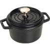 STAUB La Cocotte Casseruola, Ghisa, Nero, 14 cm
