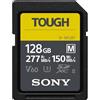 Sony Memoria SD-XC 128 GB Serie M Tough, Lettura 277 MB/s, Scrittura 150 MB/s, Resistente a Condizioni Estreme