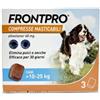 Frontpro Cani 10-25 Kg 3 Compresse Antiparassitare Masticabili