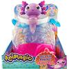 Animagic - Acquario Axolotl - Trasporta Il Tuo Axolotl Flessibile e Luminoso - per Bambini dai 4 Anni - Gioco Sensoriale e Interattivo - Premi la Stella per Interagire con Il Tuo Animale Luminoso