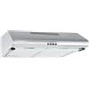Suinga Campana Standard inox. 2 filtri in alluminio staccabili. 2 motori da 80 W. 3 livelli di potenza. Larghezza: 60 cm.