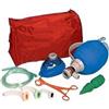 Doctorpoint Kit Pallone Ambu Mark Iv Con Maschera N.5 - Completo Di Accessori In Sacca